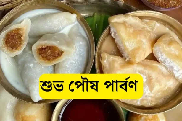 পৌষ পার্বনের ছবি, শুভেচ্ছা, পিঠে পুলি 2024 - Poush Parbon Chobi, Images, Wishes, Suveccha In Bengali