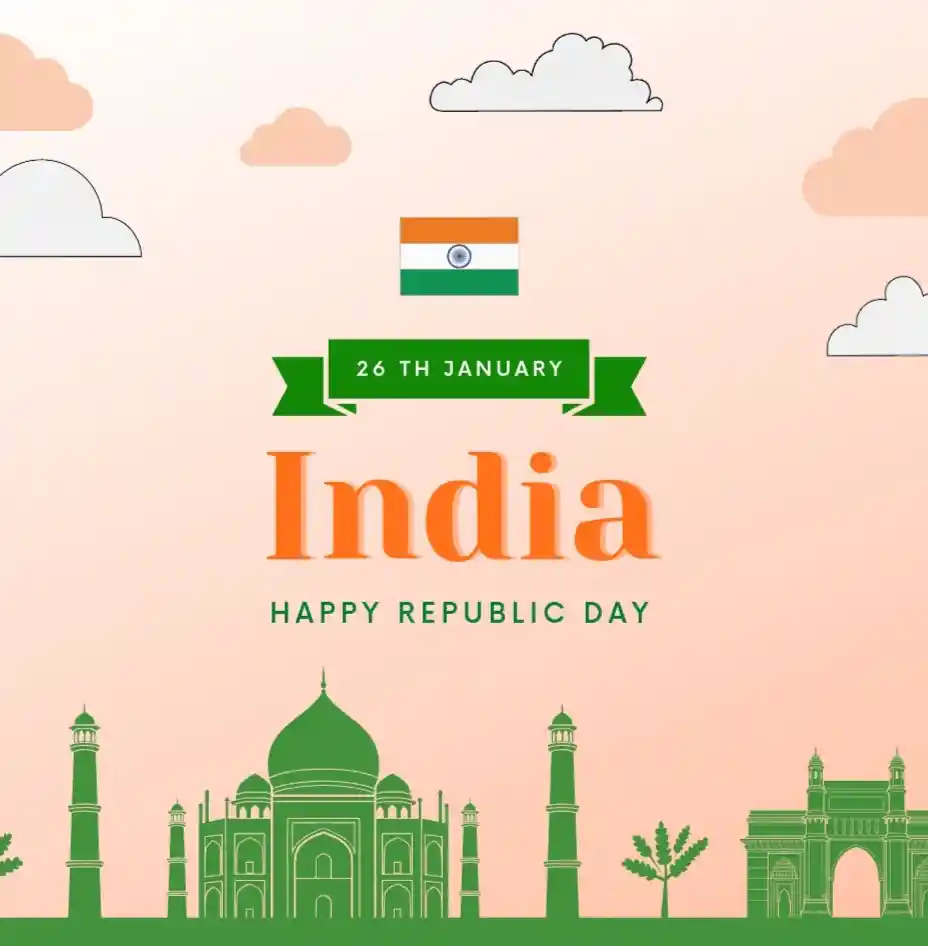 Happy Republic Day 2024 Images, Wishes, Pictures In Marathi - प्रजासत्ताक दिनाचे चित्र, शुभेच्छा