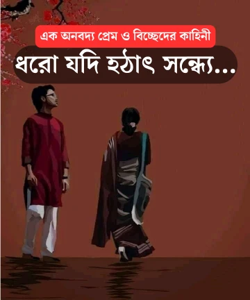 Bangla Premer Story | ধরো যদি হঠাৎ সন্ধ্যে | রোমান্স প্রেমের গল্প